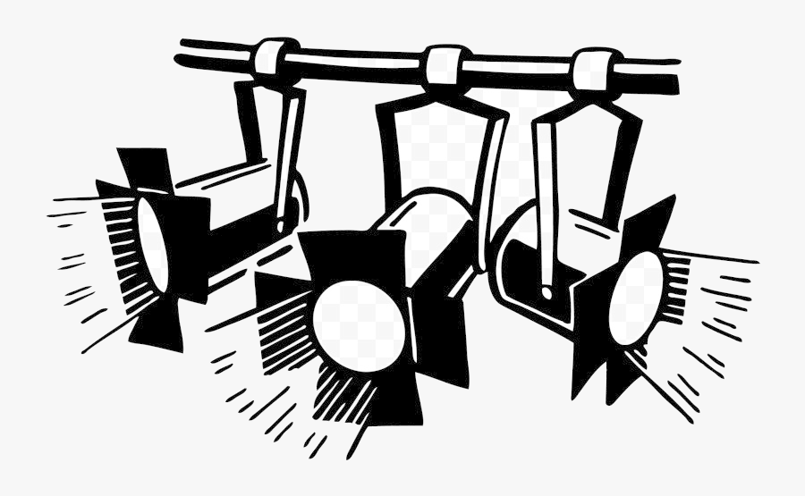 Stage Lights Lighting Clipart Transparent Png - Stage Lights Clipart, Transparent Clipart