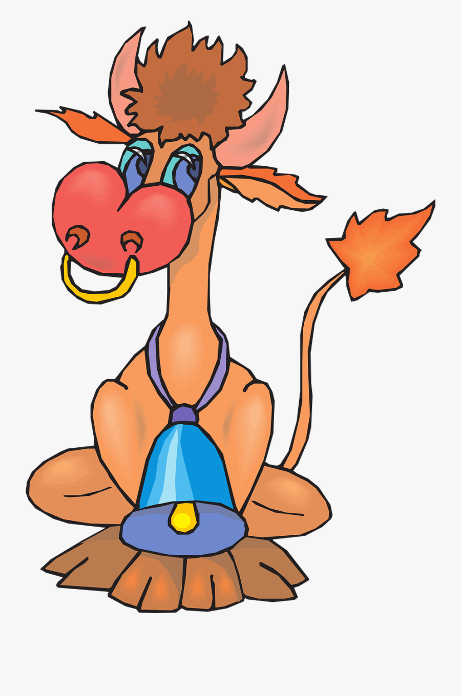 Cow Bell Ring Free Photo - Cow Clipart, Transparent Clipart