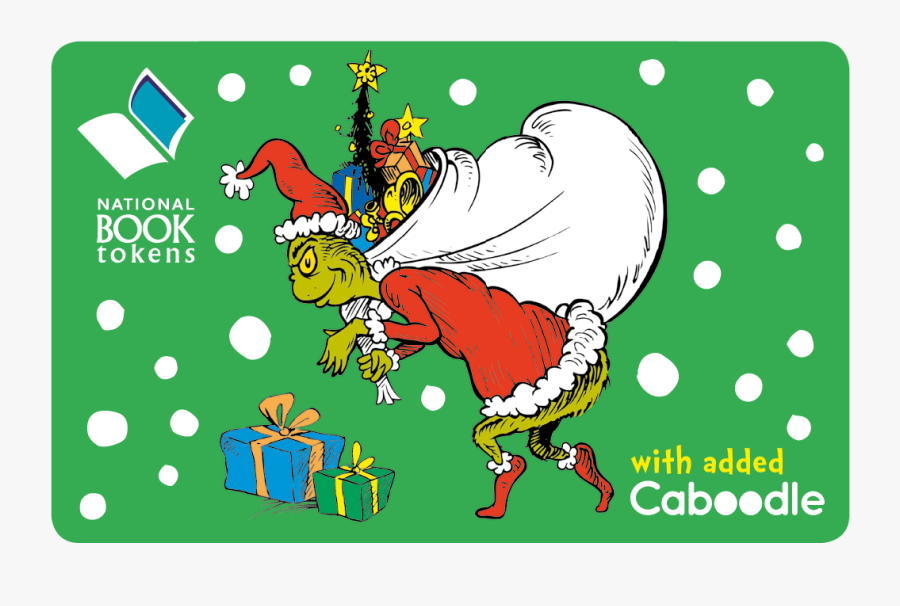 Grinch Stealing Presents, Transparent Clipart