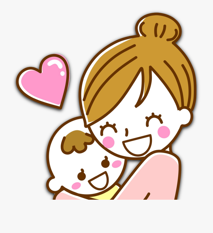 Tracy And Png - Baby And Mother Cartoon, Transparent Clipart