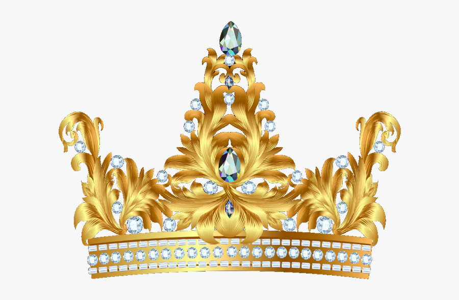 Transparent Glitter Crown Png - Queen Crown Transparent Background, Transparent Clipart