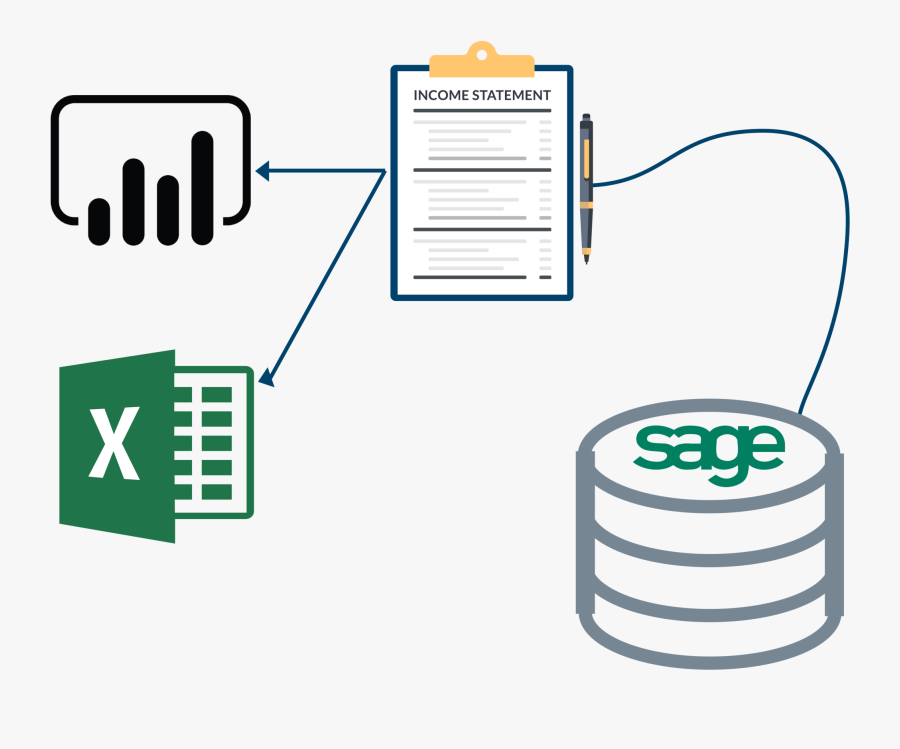 Freshbi Sage 300 Excel Power Bi-01, Transparent Clipart