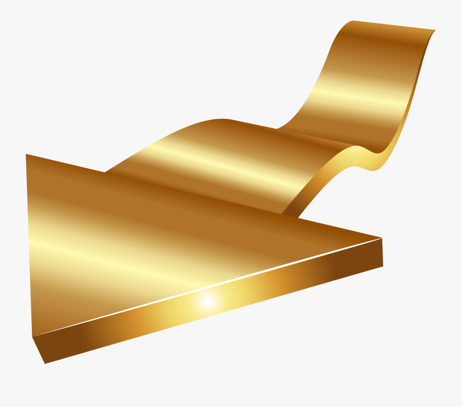 Gold Arrow Transparent Png - Gold Arrow With Transparent Background, Transparent Clipart