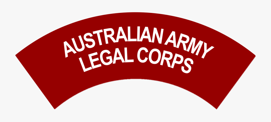 Australian Army Legal Corps Battledress Flash No Border - Circle, Transparent Clipart