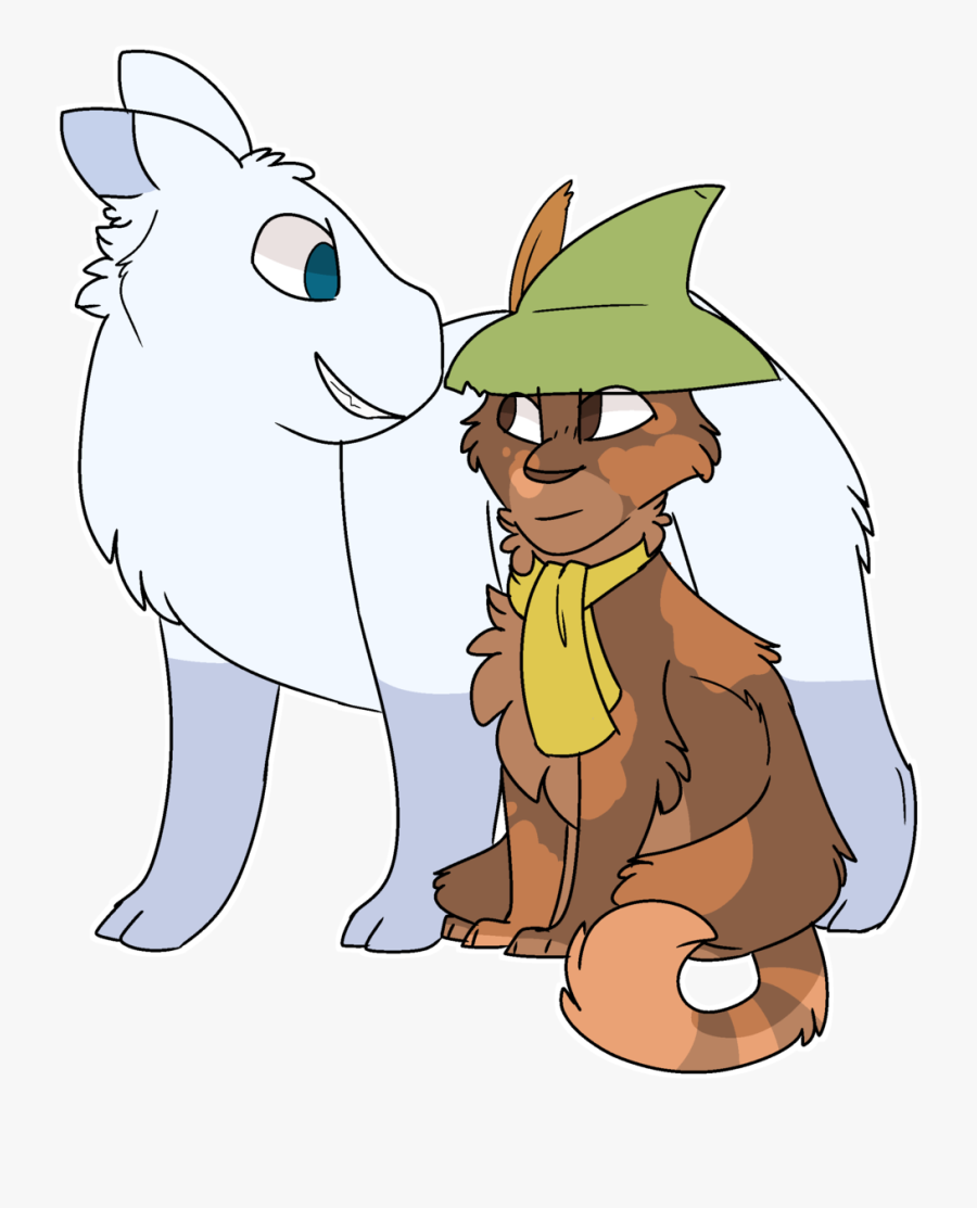 Snufkin And Moomin 
moomin Is A Capybara
designs By - Cartoon, Transparent Clipart