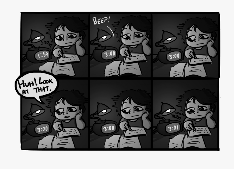 Editorial Cartooning About Life Of Students, Transparent Clipart