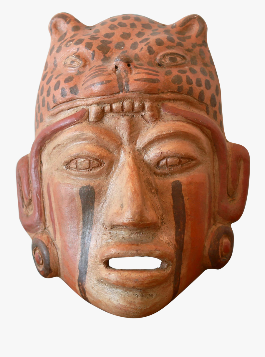 Transparent Masks Mayan - Carving, Transparent Clipart