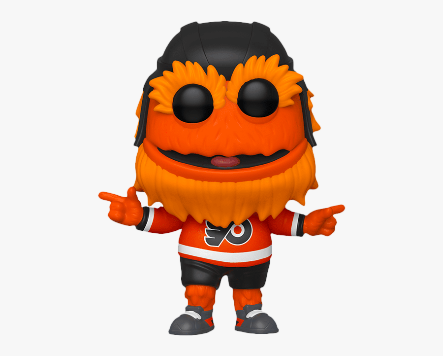 Gritty Philadelphia Flyers Mascot Funko Pop Vinyl Figure - Nhl Mascot Funko Pop, Transparent Clipart