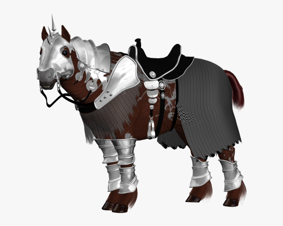 Warrior Horse Png, Transparent Clipart