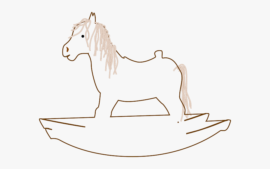 Rocking Horse Toy Rock - Rocking Horse Clip Art, Transparent Clipart