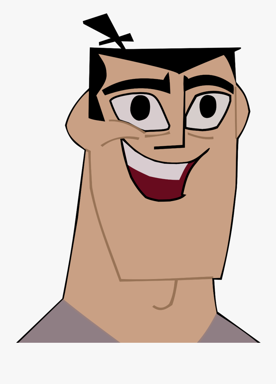 Transparent Samurai Clipart - Samurai Jack Man Bun, Transparent Clipart