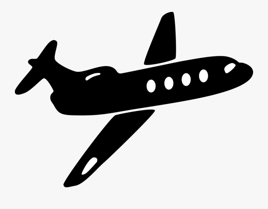 Aircraft In Flight Image - Oh The Places You Ll Go Airplane, Transparent Clipart