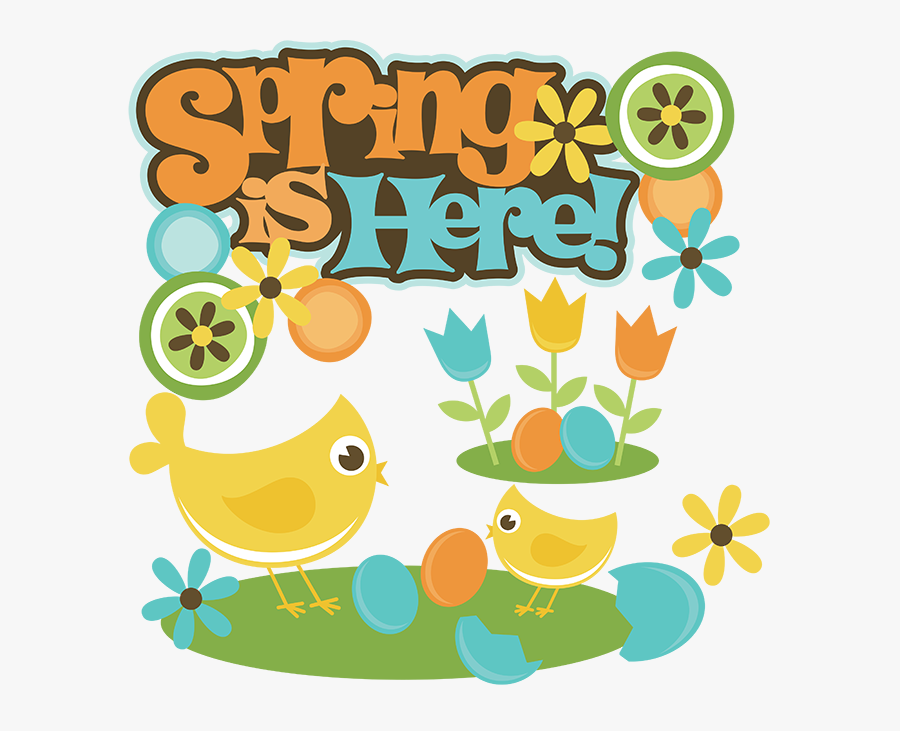 Spring Is Here Clipart, Transparent Clipart