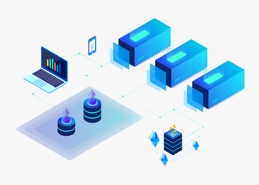 How Ethereum Work - Dedicated Server Png, Transparent Clipart
