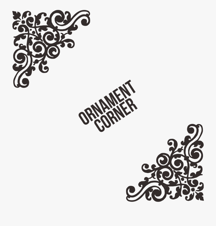 Corners Vector Cdr - Sallallahu Alan Nabiyil Ummiyi, Transparent Clipart