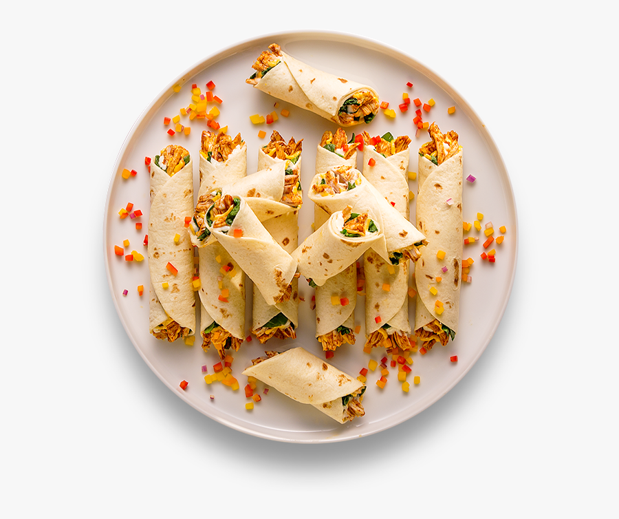 Southwestern Baked Chicken Roll-ups - Fast Food, Transparent Clipart