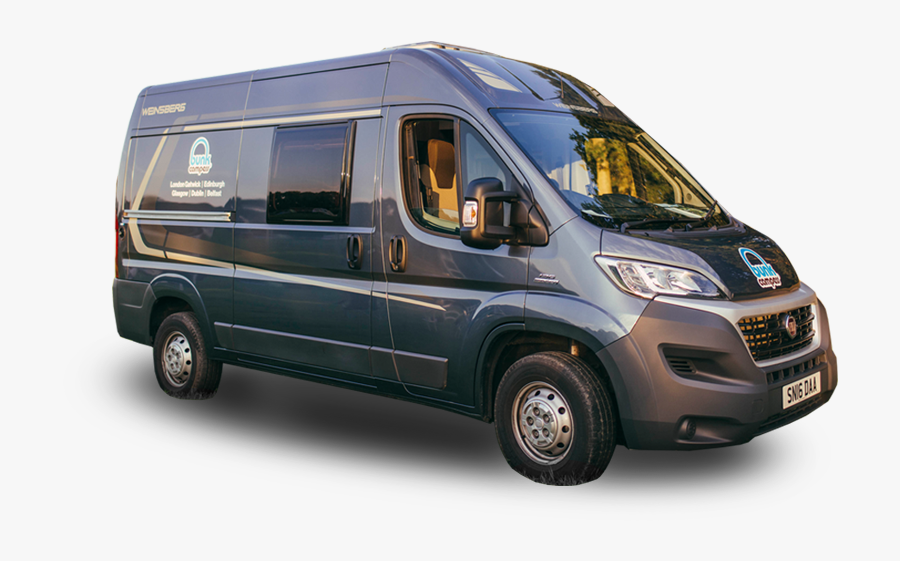 Minivan Clipart Campervan - Small Campervan With Shower And Toilet, Transparent Clipart