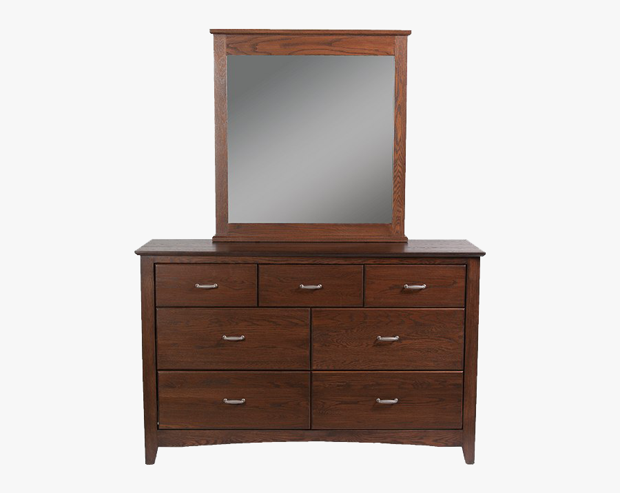 Dresser Transparent - Dresser With Mirror, Transparent Clipart
