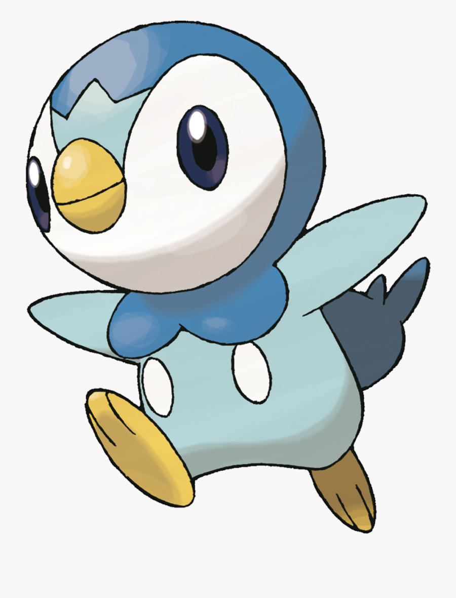 Pokemon Piplup, Transparent Clipart
