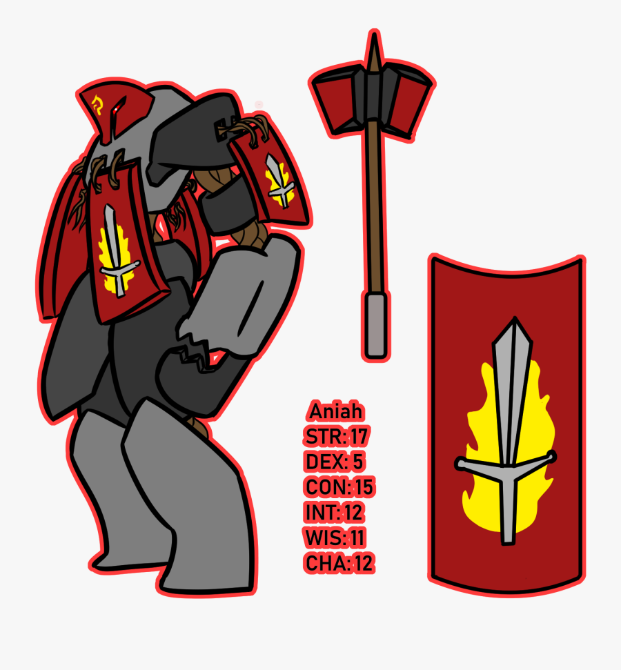 Warforged Conquest Paladin - Cartoon, Transparent Clipart