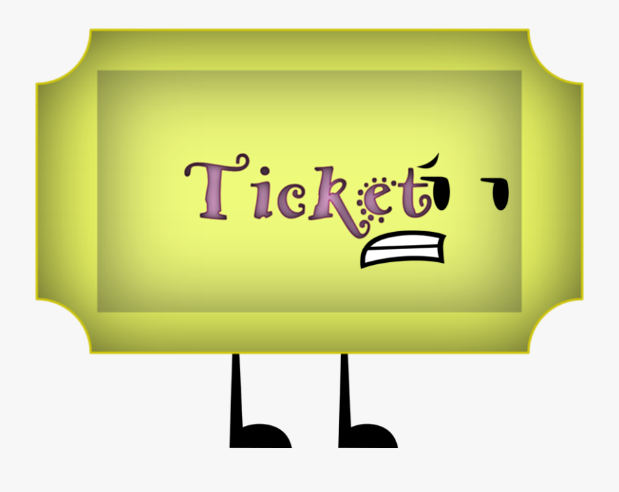 Ticket Clipart Football Ticket - Illustration, Transparent Clipart
