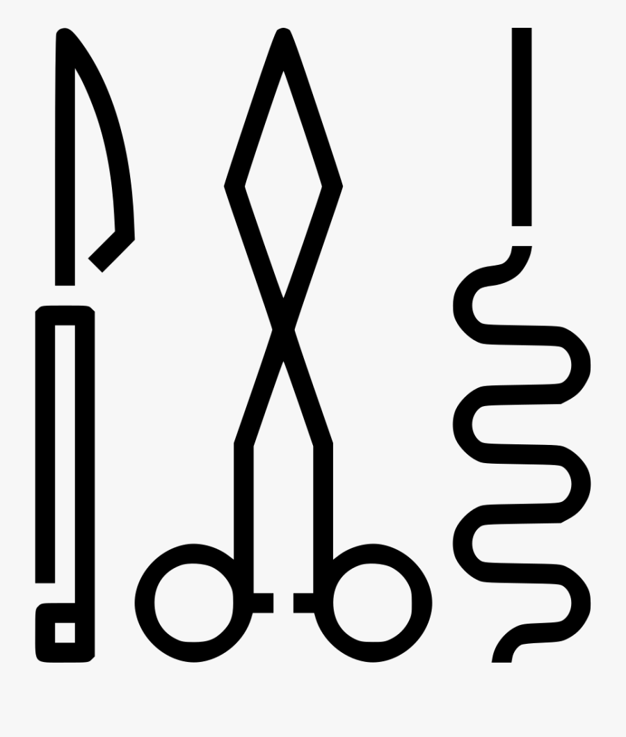 Instruments Svg Png Icon - Surgical Equipment Icon Png, Transparent Clipart