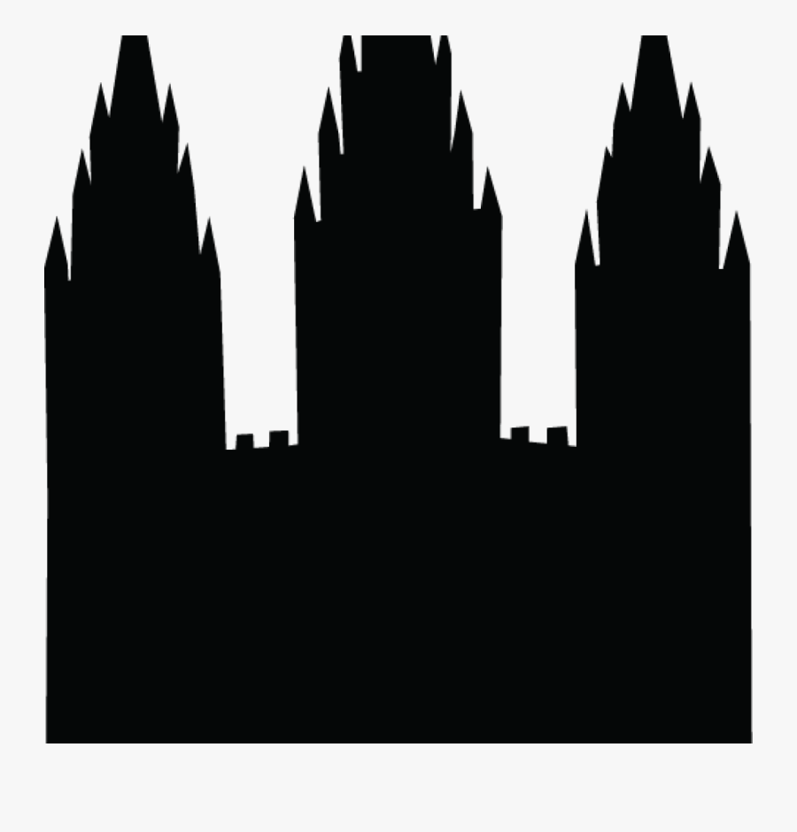 Lds Temple Clipart Salt Lake City Temple Silhouette - Lds Slc Temple Silhouette, Transparent Clipart