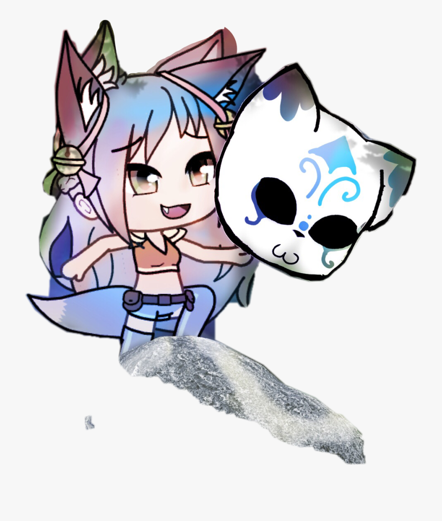 #me #oc #wolf #fox #freedom - Cartoon, Transparent Clipart