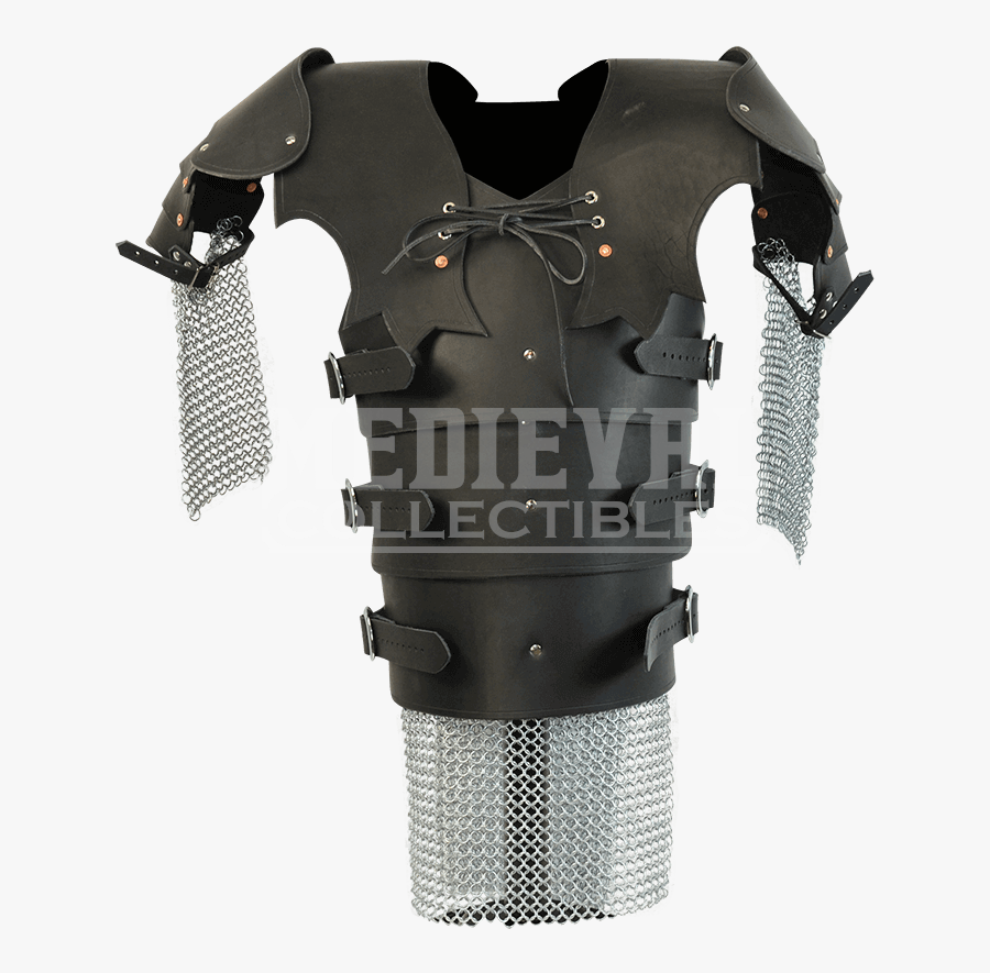 Collection Of Free Drawing - Leather And Mail Armour, Transparent Clipart