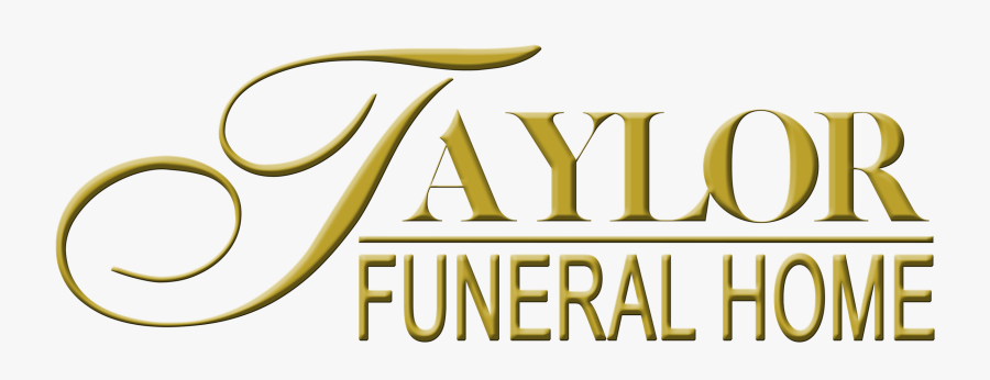 Site Image - Taylor Funeral Home Logo, Transparent Clipart