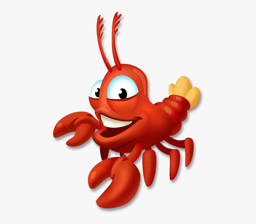 Clip Art Lobster Cartoon - Hay Day Png, Transparent Clipart