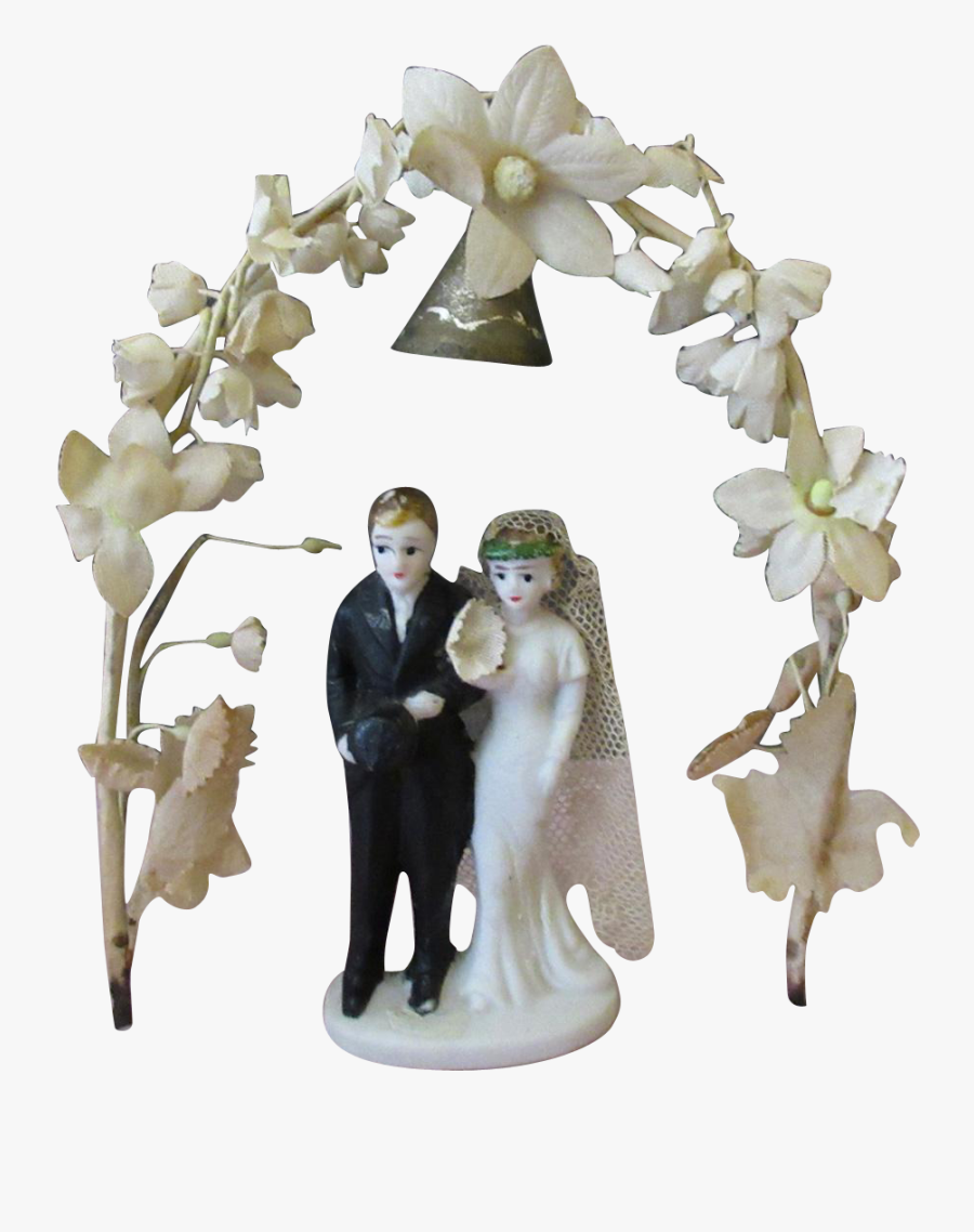 Transparent Bride Silhouette Png - Figurine, Transparent Clipart