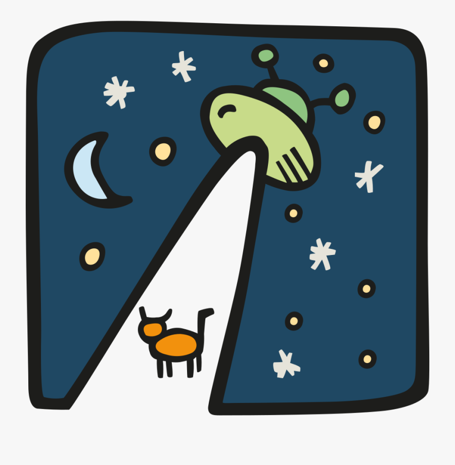 Alien Obduction Icon - Icon, Transparent Clipart