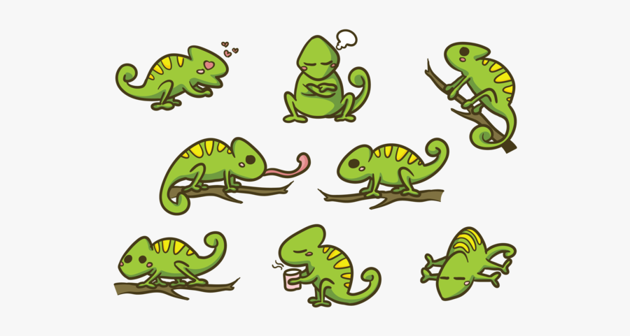 Dibujos De Camaleones Animados, Transparent Clipart
