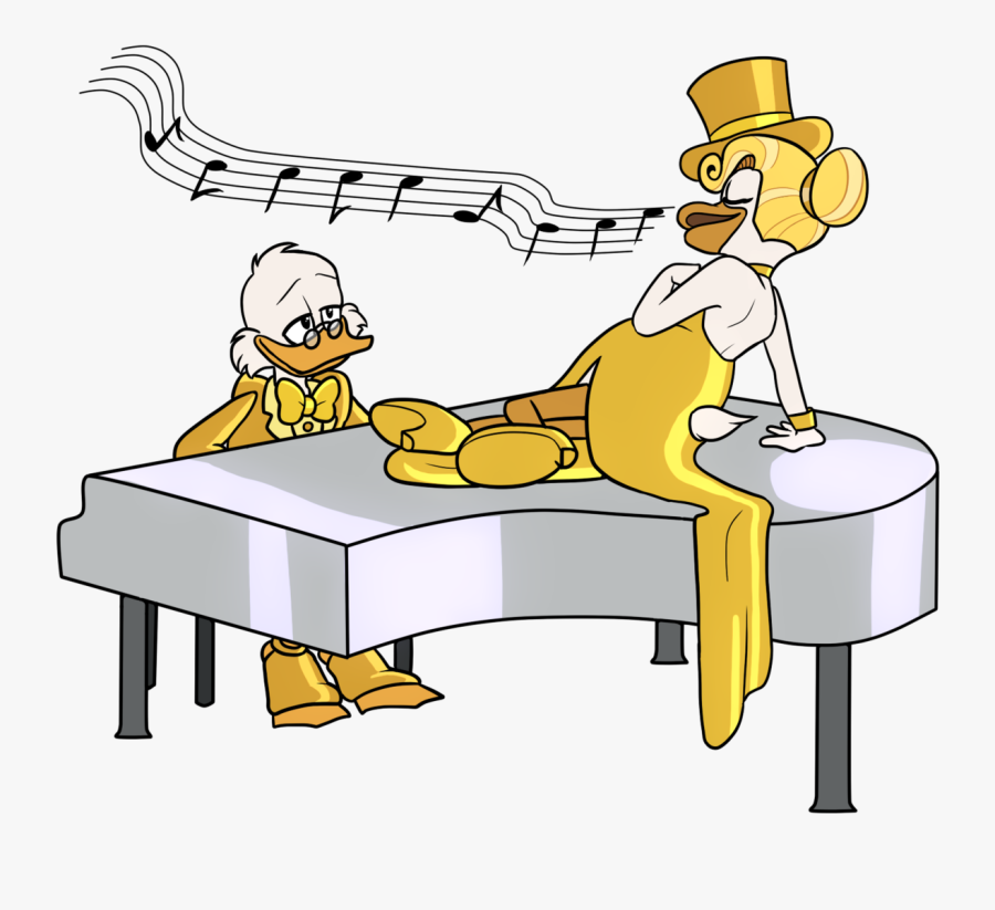 “ Laneypenn - Ducktales 2017 Goldie O Gilt, Transparent Clipart