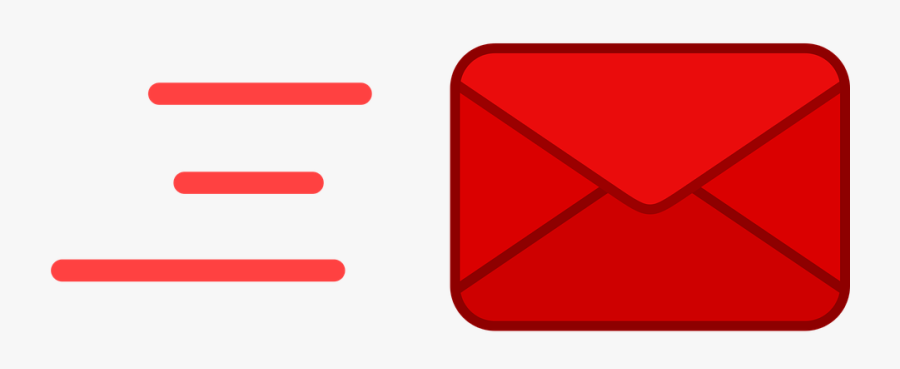 Envelope Mail Png Pic - Sobre Rojo Png, Transparent Clipart