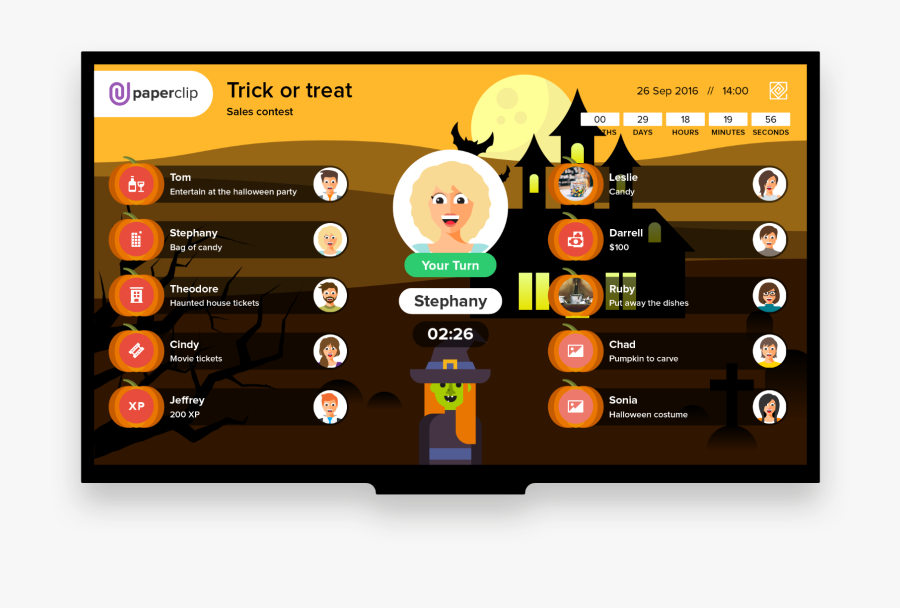 Trick Or Treat Sales Contest, Transparent Clipart