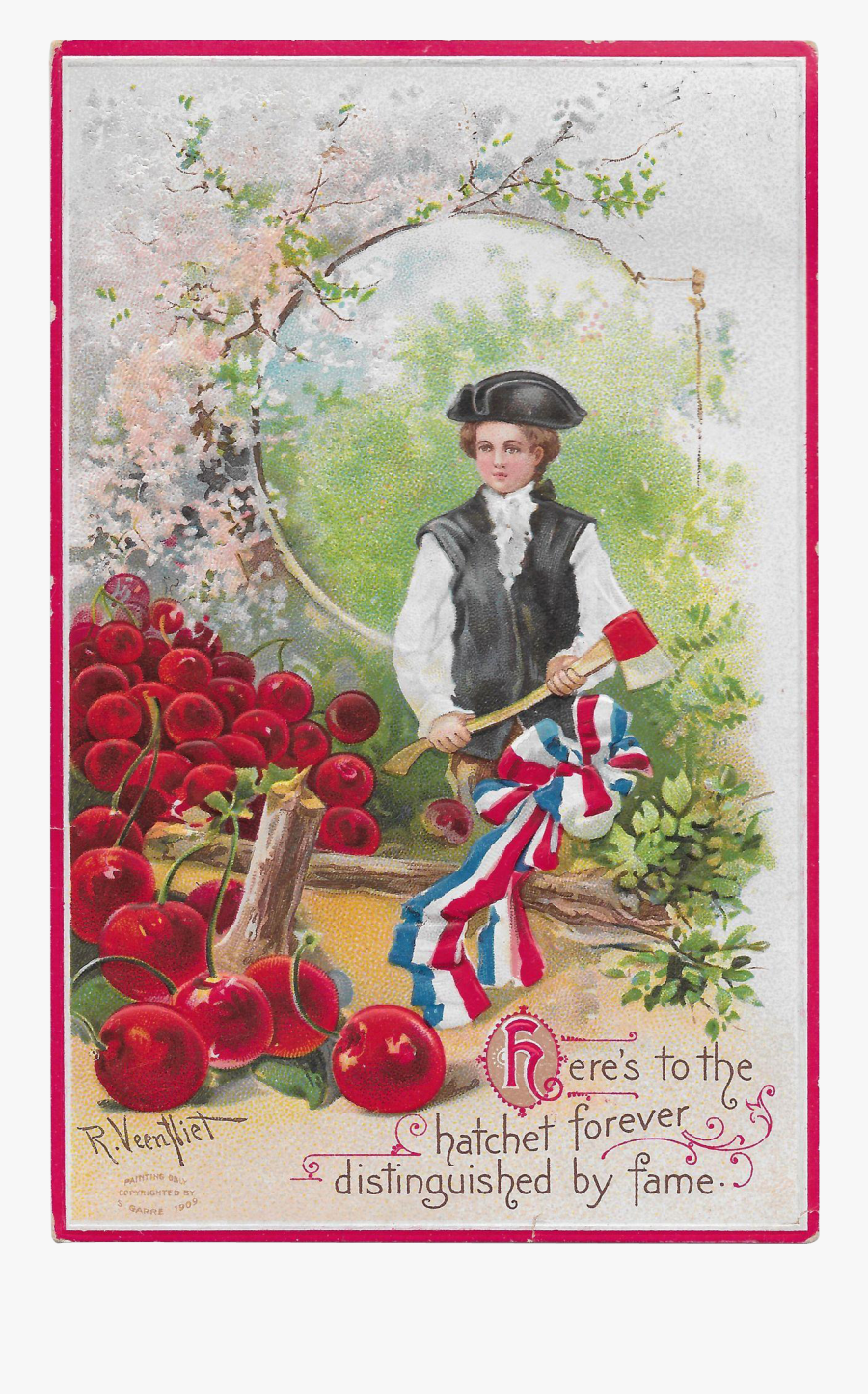 George Washington And Cherry Tree, Transparent Clipart