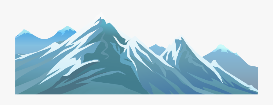 Mountains Free Mountain Clipart Clip Art Of 4 Clipartwork - Transparent Background Mountain Clipart, Transparent Clipart