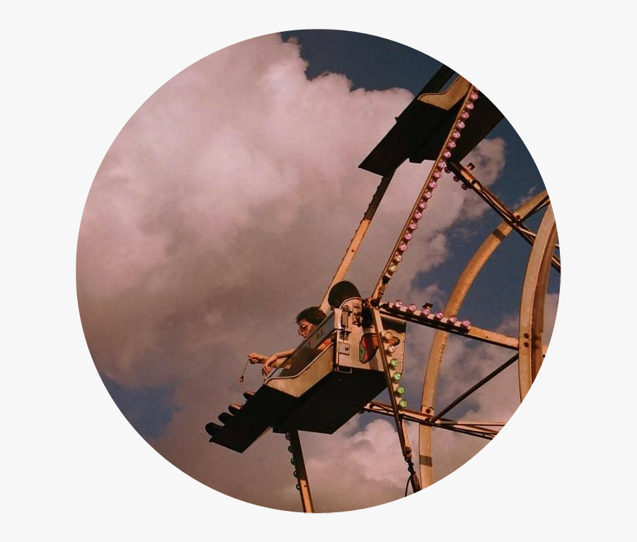 #ferris #ferriswheel #carnival #fun #party #sky #aesthetic - Wallpaper, Transparent Clipart