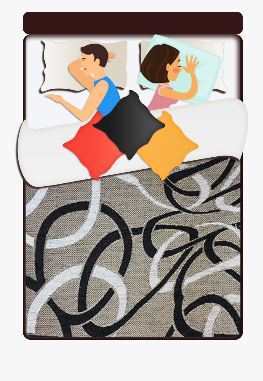 Full Size Bed 54 X - Cartoon, Transparent Clipart