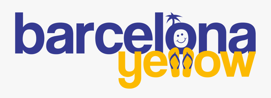 Barcelonayellow Logo - Barcelona Words Png, Transparent Clipart