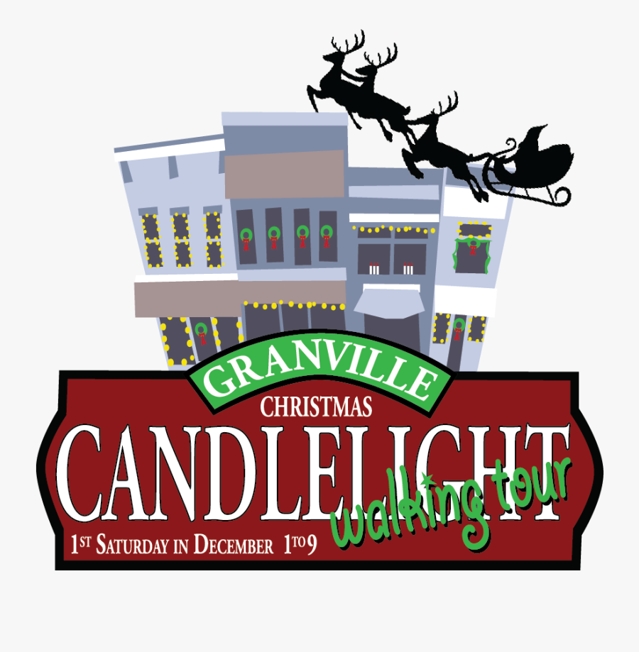 Christmas Candlelight Walking Tour, Transparent Clipart