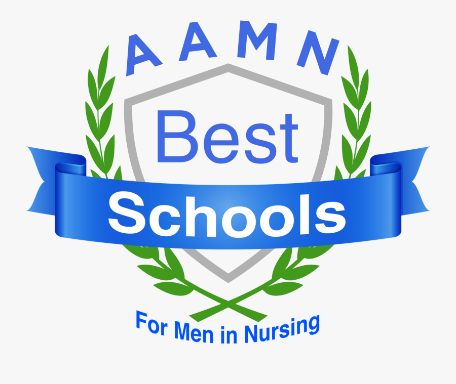 Aamn Best School For Men In Nursing Award - Emblem, Transparent Clipart