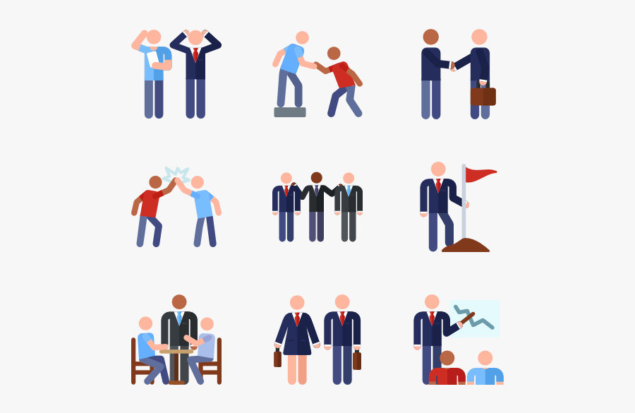 Pictograms Icon Family Colour - Pictogram Icons Work Colour, Transparent Clipart