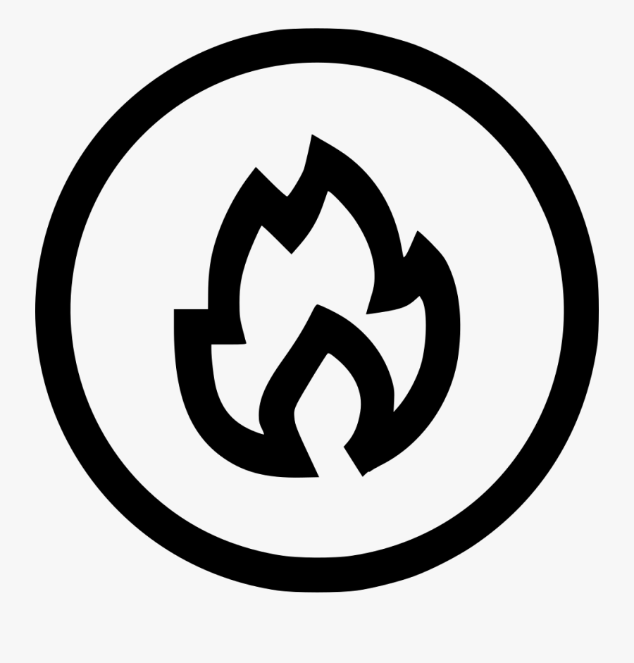 Fire Heat Blaze Bonfire Combustion Svg Png Icon Free - Combustion Icon, Transparent Clipart