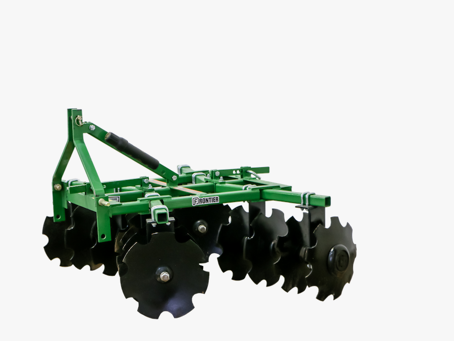 John Deere Tractor Disk Frontier, Transparent Clipart