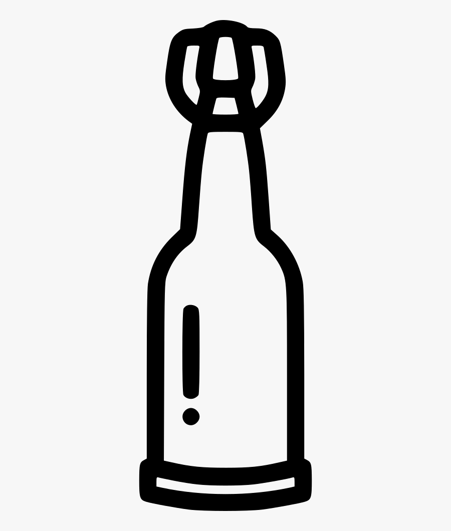 Beer Bottle Alcohol Beverage Comments - Sign, Transparent Clipart