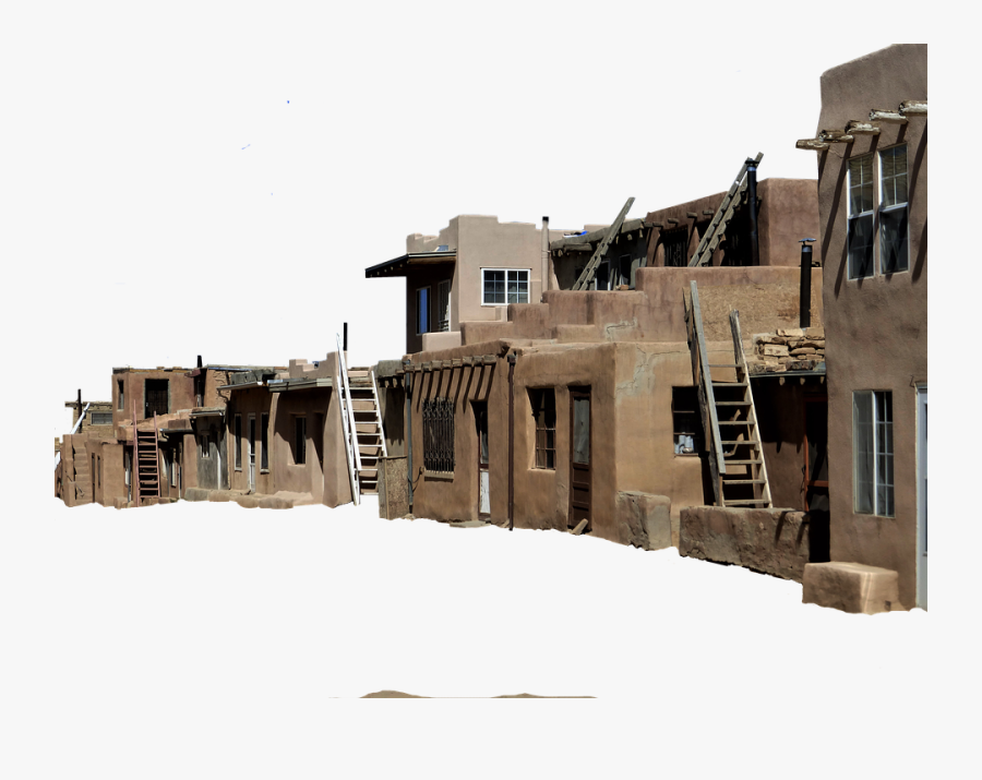 Pueblo House Png, Transparent Clipart