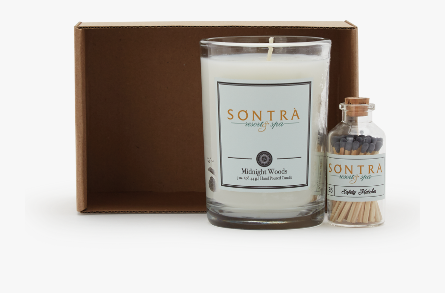 Clip Art Candle Gift Boxes - Candle, Transparent Clipart